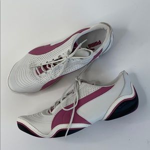 Puma lace up sneakers, size 9.5